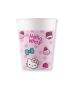 hello kitty Коте Кити 10 бр картонени чаши парти рожден ден, снимка 3