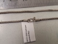Сребърен синджир 9,76гр, снимка 3