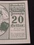 Банкнота НОТГЕЛД 20 хелер 1920г. Австрия перфектно състояние за КОЛЕКЦИОНЕРИ 45153, снимка 4