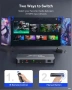 GANA HDMI Switch 3-in-1 Out – HDMI превключвател с дистанционно, 4K@60Hz (сив), снимка 3