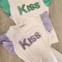 Тениска kiss, снимка 2 - Тениски - 45495029