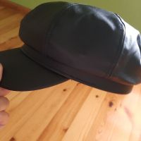 Нова кожена шапка, снимка 6 - Шапки - 45582281