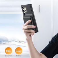 Нов 10000mAh Батериен Кейс NEWDERY за Samsung S24 Ultra - Безжично Зареждане, снимка 4 - Селфи стикове, аксесоари - 45192470