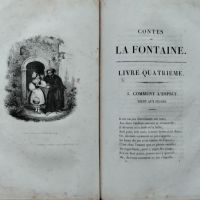 Contes et Nouvelles, par Jean de la Fontaine /1835/, снимка 12 - Антикварни и старинни предмети - 45221070