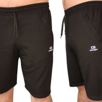 Черни памучни къси панталони (003), снимка 1 - Къси панталони - 45449865