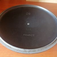 Le Creuset френска чугунена тенджера с капак , снимка 9 - Съдове за готвене - 43096492