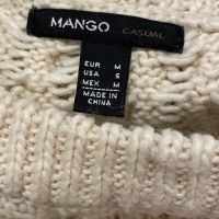 Вълнен пуловер MANGO, снимка 2 - Блузи с дълъг ръкав и пуловери - 45822376