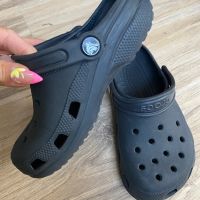 Оригинални черни юношески чехли Crocs ! 30-31 н, снимка 4 - Детски сандали и чехли - 45456129
