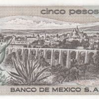 5 песо 1971, Мексико, снимка 2 - Нумизматика и бонистика - 45496226