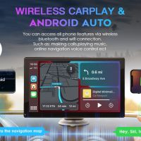 Auto Car Radio Bluetooth GPS навигация FM AUX Автомобилен мултимедиен плейър
, снимка 11 - Bluetooth слушалки - 46189896