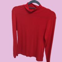Червено поло PEPCO LADIES, 12 лв., S, M, XL , снимка 5 - Блузи с дълъг ръкав и пуловери - 45457374