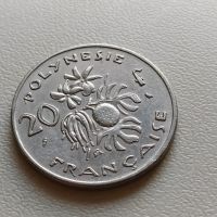 20 франка 1970 Френска Полинезия, снимка 1 - Нумизматика и бонистика - 45436711