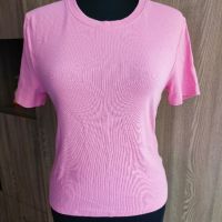 Бонбон розова тениска , снимка 1 - Туники - 45253726