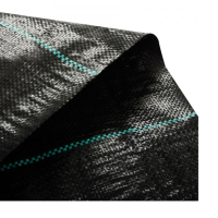 1,6м х 100м Покривало (агротекстил) от тъкан текстил против плевели 70гр. PP черно UV,, снимка 6 - Други - 44952603