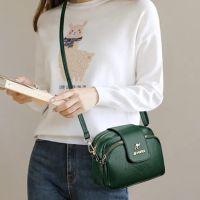 Дамска чанта през рамов зелен ,лилав или черен цвят, снимка 1 - Чанти - 41846877