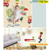 Меко килимче за игра с размери 180х100см и 2 лица - КОД 3297, снимка 6 - Други - 44972460
