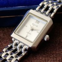 AVIA Швейцарски Часовник Гривна Дамски Swiss Made Винтидж, снимка 7 - Дамски - 45160879