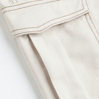 Карго панталон от габардин H&M, снимка 6 - Панталони - 45421512