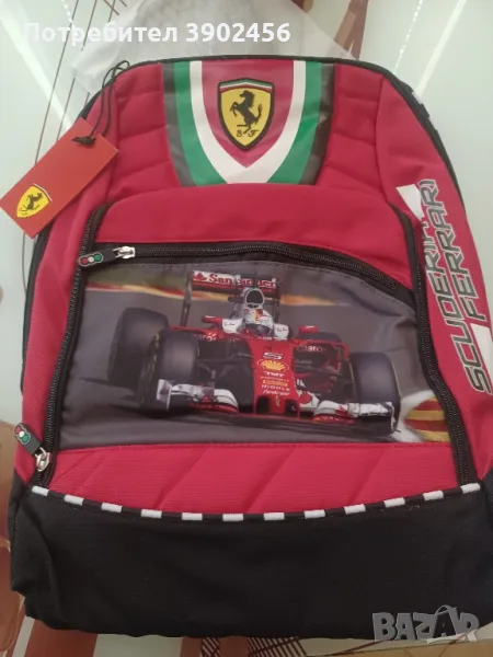 Ученическа раница ,, Ferrari ", снимка 1