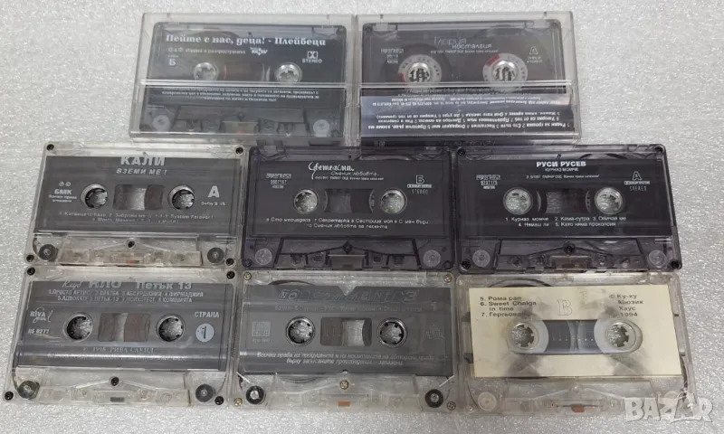 Аудио Касети: Разна музика /8 броя за 5,00 лв./, снимка 1
