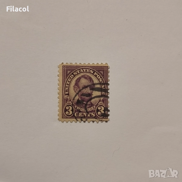 САЩ 1923 г. Ейбрахам Линкълн перф. 11, снимка 1