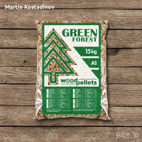 дървестни пелети, снимка 1