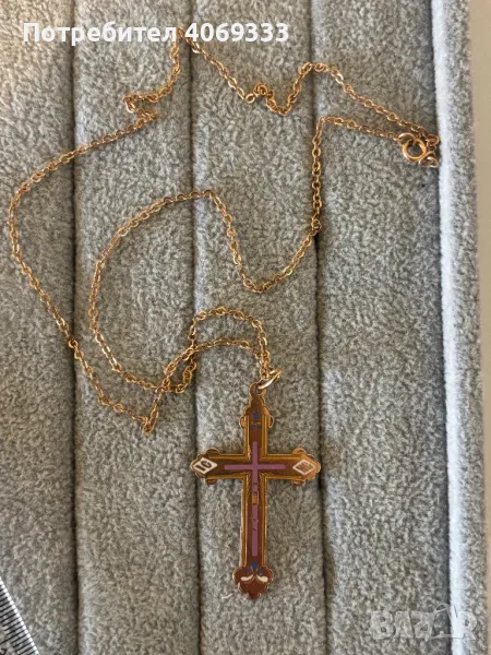 Руски златен синджир 14к/583  4.46гр, снимка 1