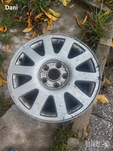 1бр. алуминиева джанта от Ауди 16" 5х112мм., снимка 1