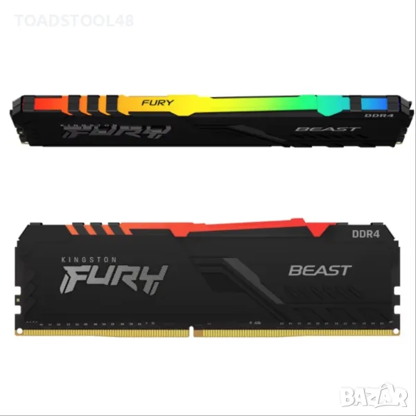 HYPERX FURY RGB 16GB (2X8GB) 3200 MHZ, снимка 1