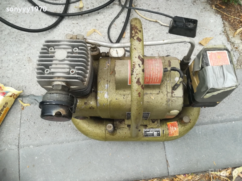 KAESER-WEST GERMANY-OLD ORIGINAL-КОМПРЕСОР-ВНОС ШВЕИЦАРИЯ, снимка 1