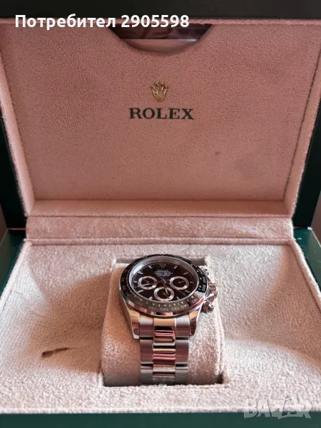 Rolex Daytona Cosmograph Black Dial, снимка 1