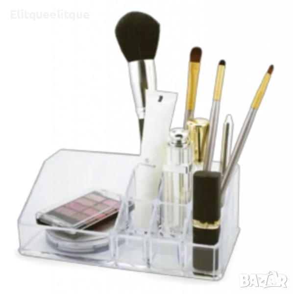 Компактен и стилен органайзер за козметика и аксесоари, снимка 1