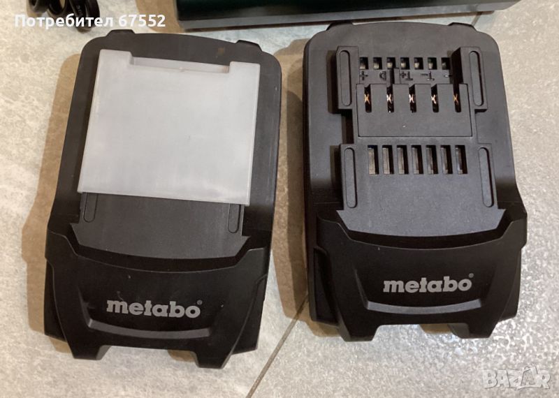 Продавам 2 батерии Metabo 18v, снимка 1