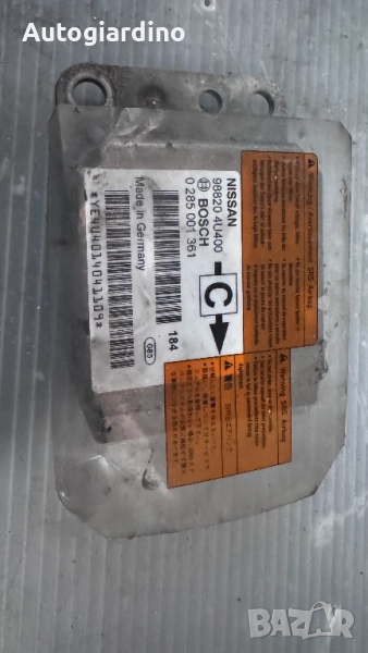 Airbag модул / сензор / датчик зa Nissan Almera Tino - 988204U400 /  0285001361, снимка 1
