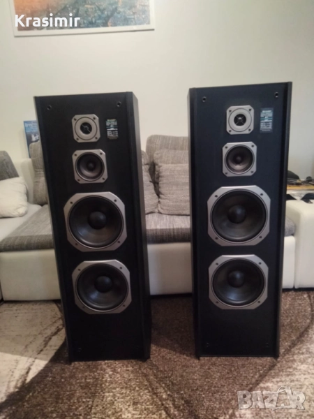 Sharp CP-7700 Hi-Fi тонколони (Made in Germany, с предпазни решетки), снимка 1