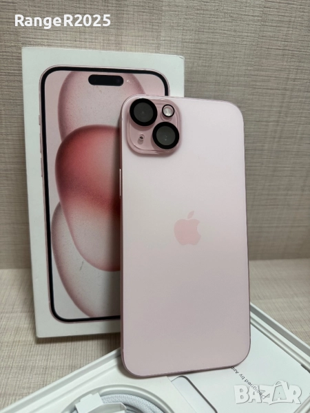 Iphone 15plus 128GB розов, снимка 1