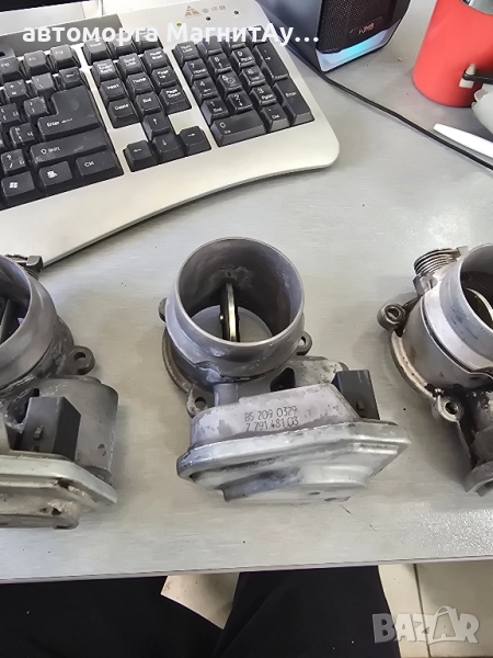 779148103 Дроселова клапа BMW E60 E70 E90, снимка 1