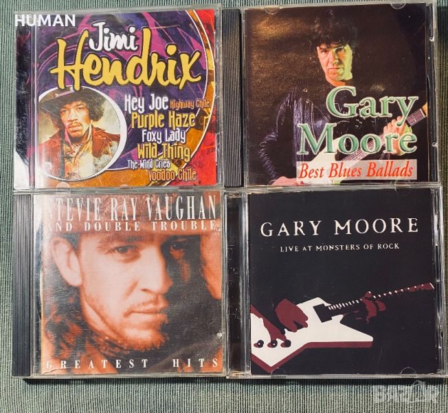 Jimi Hendrix,Gary Moore,Stevie Ray Voughan, снимка 1