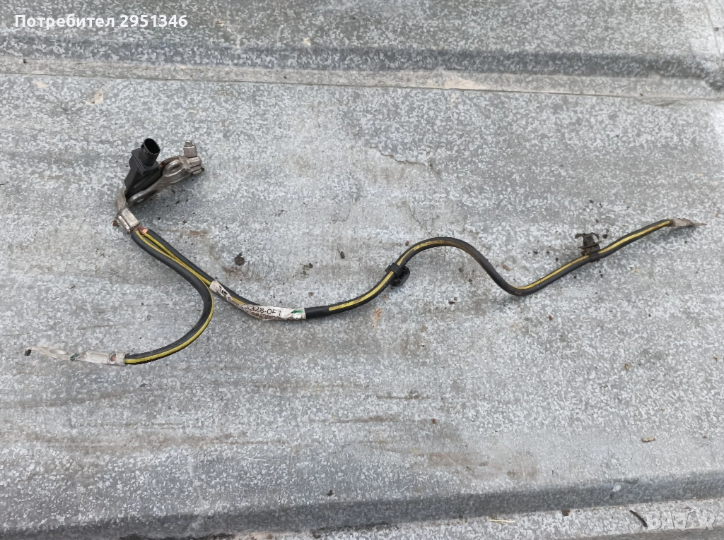 минусов кабел акумулатор Mitsubishi Space Star Mirage 8524A328 / 18155471, снимка 1