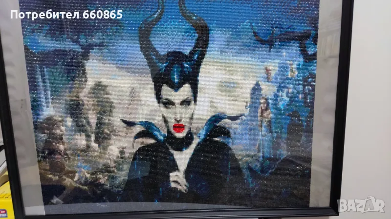 Диамантен гоблен Злодеида / Maleficent / Господарка на злото, снимка 1