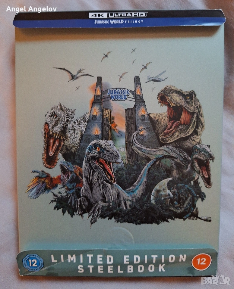 Jurassic World Trilogy Steelbook Limited Edition 4K , снимка 1