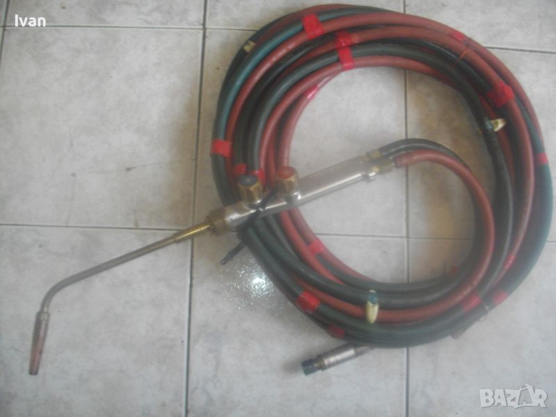 MESSER GRIESHEIM Star 2000-Резак Горелка За Оксижен 52см/Маркучи8м FIRELLI/Искрогасител ROTHENBERGER, снимка 1