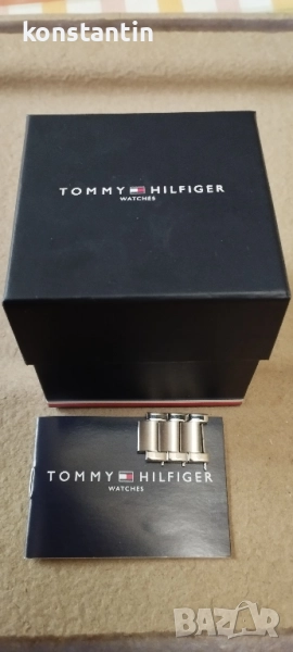 КУТИЯ И ЗВЕНА НА ВЕРИЖКА ЧАСОВНИК TOMMY HILFIGER, снимка 1