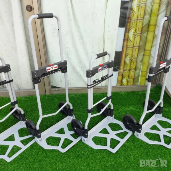 Многофункционална сгъваема количка – Вашият верен помощник при пазаруване и пренасяне, снимка 1