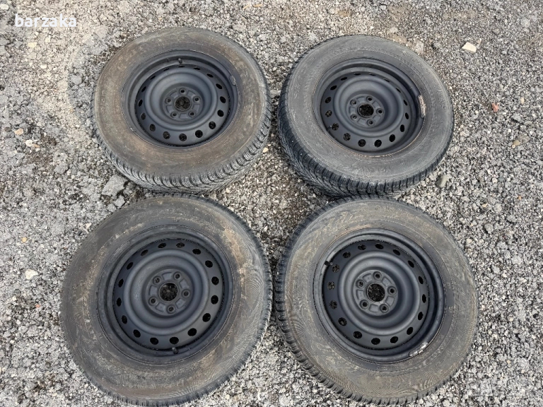 Джанти със зимни гуми, снимка 1