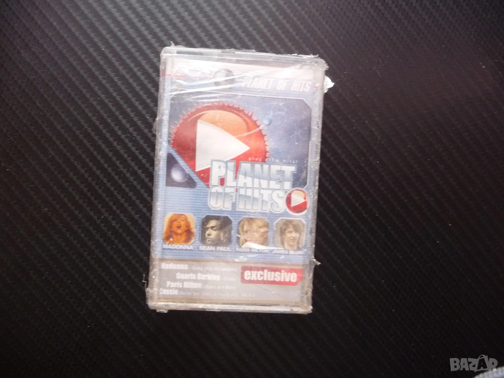 Planet of hits Планета на хитовете Мадона Парис Хилтън Шон Пол Джейнс Блър други касета оригинал топ, снимка 1