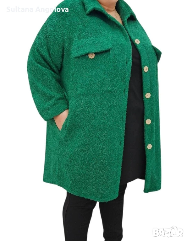 🎀🎀ДАМСКИ  ЖИЛЕТКИ  ТИП РИЗА С ВЪНШНИ И СРАНИЧНИ ДЖОБОВЕ. 🔝Материя БУКЛЕ МЕКО И ЕЛАСТИЧНО ✔Цена 13, снимка 1