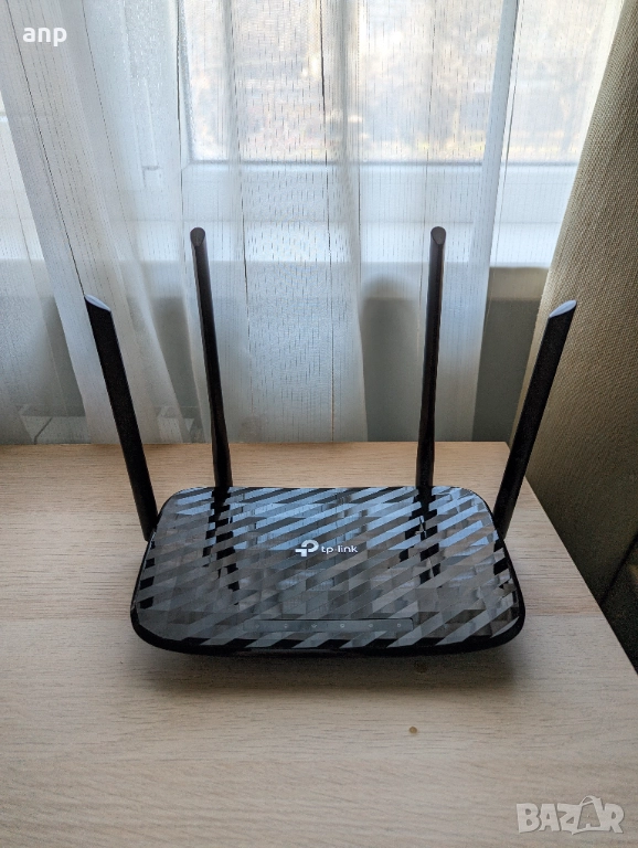 Wi-Fi рутер Tp-Link Archer C6 V2 | Гигабитов | 2.4GHz/5GHz | Като нов, снимка 1