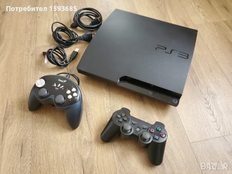 Хакнат Playstation 3 с качени много игри, снимка 1