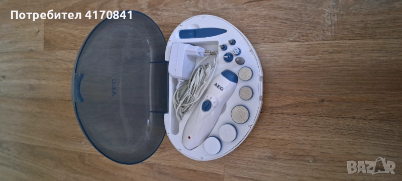 Електрически комплект за маникюр и педикюр AEG, снимка 1